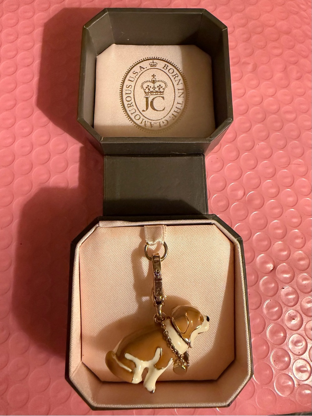 St Bernard Juicy Couture Charm